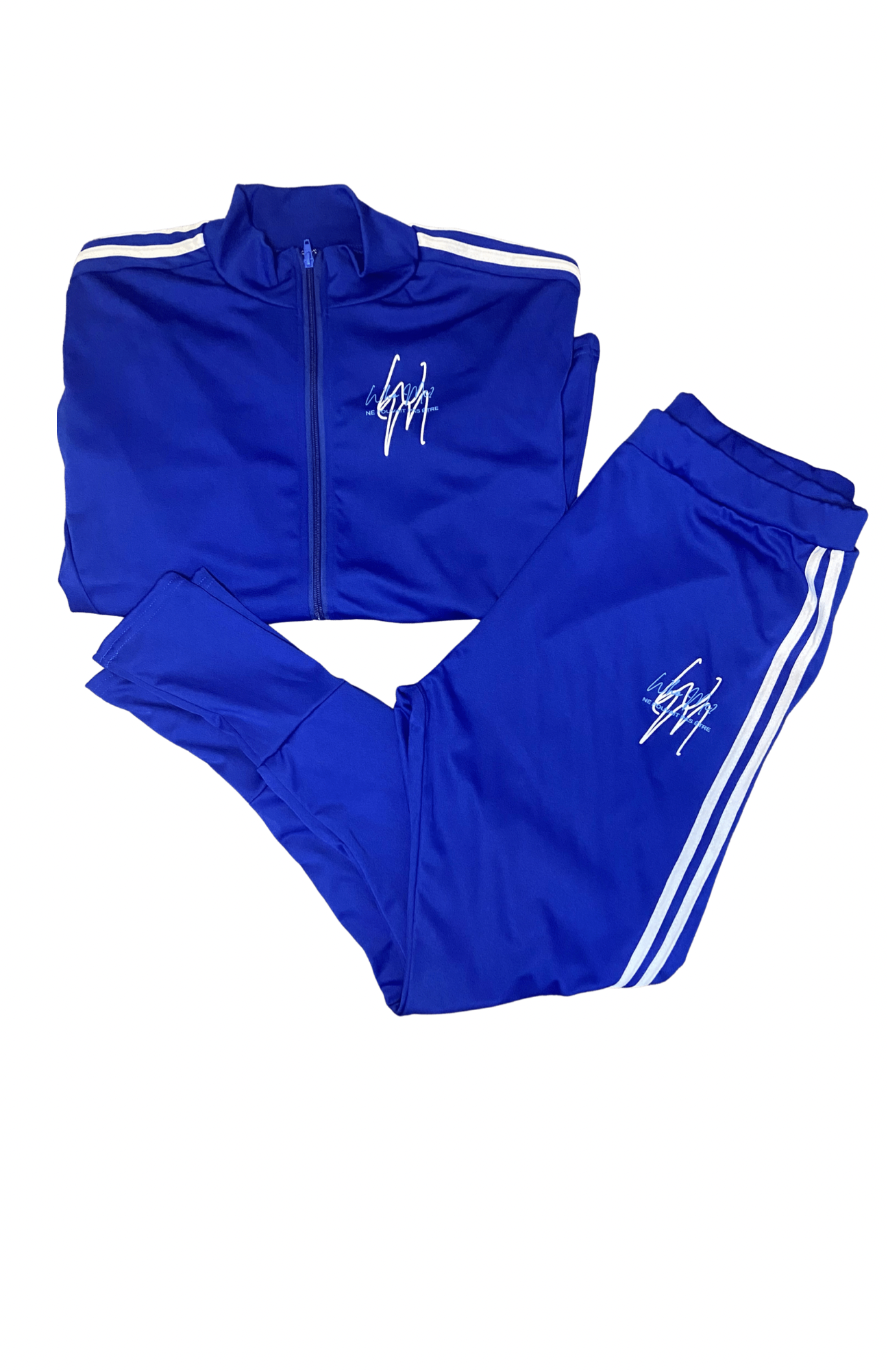 Blue Athletic Track Set