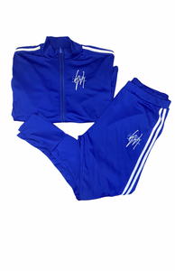 Blue Athletic Track Set